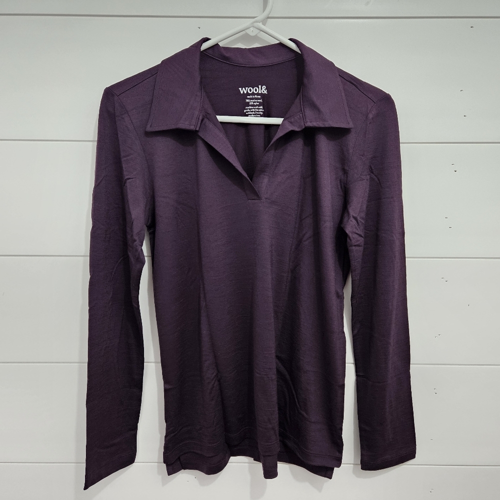 Wool& Purple Women's Top Beatrice S